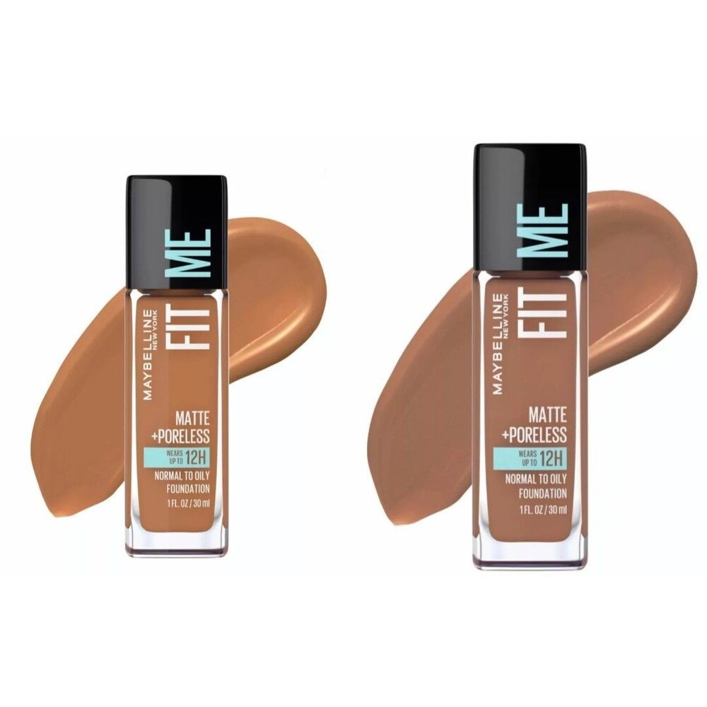 2 Maybelline Fit me‎ matte + poreless normal to oily skin foundation Shade 335